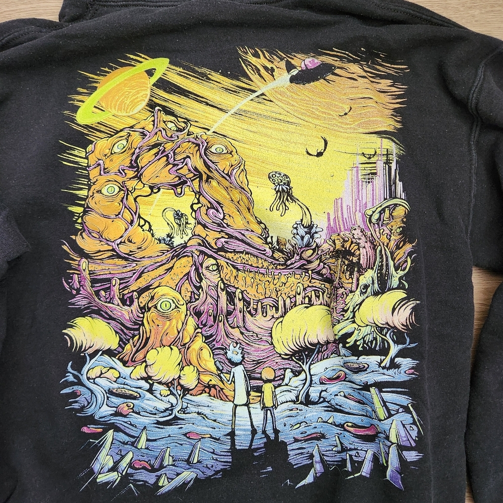 Rick & Morty Graphic Hoodie
